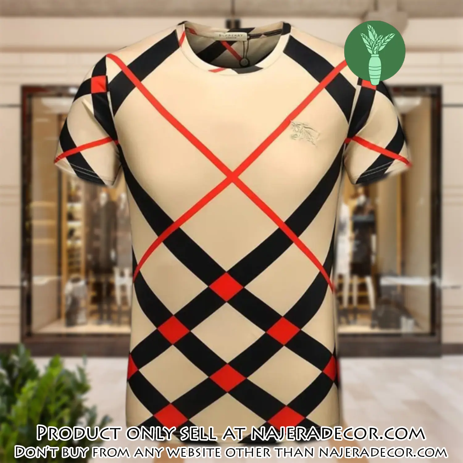 Burberry new logo luxury brand unisex tshirt outfit for men women njr2937102